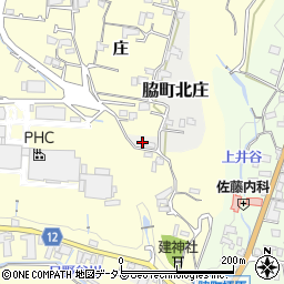 徳島県美馬市脇町大字北庄1371周辺の地図