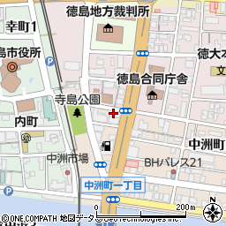 一般社団法人徳島県薬剤師会検査センター周辺の地図