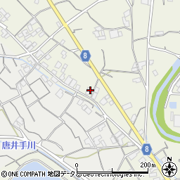 香川県観音寺市大野原町萩原1233周辺の地図