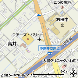 山口県防府市高井278-1周辺の地図