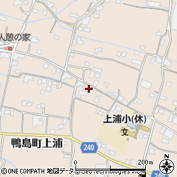 徳島県吉野川市鴨島町上浦913周辺の地図