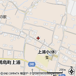 徳島県吉野川市鴨島町上浦463周辺の地図