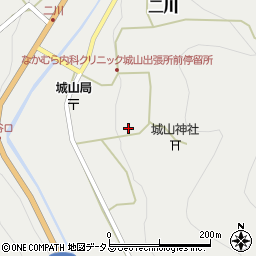 和歌山県有田郡有田川町二川327周辺の地図