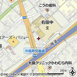 山口県防府市高井284周辺の地図