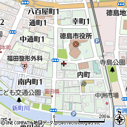 賀川ビルコーポかがわ周辺の地図