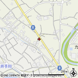 香川県観音寺市大野原町萩原715周辺の地図