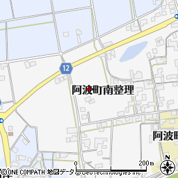 徳島県阿波市阿波町南整理312周辺の地図