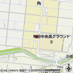 和歌山県有田郡有田川町角172周辺の地図