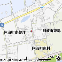 徳島県阿波市阿波町南整理444周辺の地図