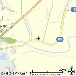 和歌山県有田郡有田川町小川381周辺の地図