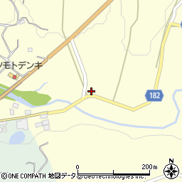 和歌山県有田郡有田川町小川376周辺の地図