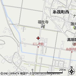 和歌山県有田市糸我町西周辺の地図