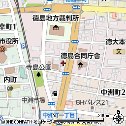 日本ＮＣＲサービス株式会社　徳島営業所周辺の地図