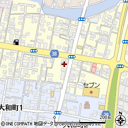 四国銀行渭東支店 ＡＴＭ周辺の地図