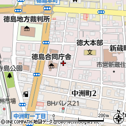 職員公舎新蔵町周辺の地図