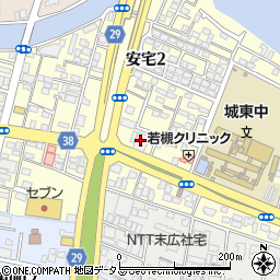 阿波銀行福島支店 ＡＴＭ周辺の地図