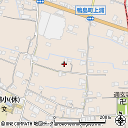 徳島県吉野川市鴨島町上浦361周辺の地図