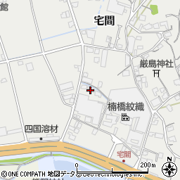 四国溶材株式会社本社　受注専用周辺の地図