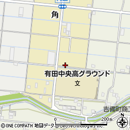 和歌山県有田郡有田川町角152周辺の地図