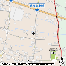 徳島県吉野川市鴨島町上浦363周辺の地図