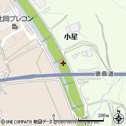 野村谷川橋周辺の地図