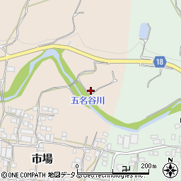 和歌山県有田郡有田川町市場366周辺の地図
