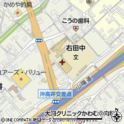 山口県防府市高井505周辺の地図