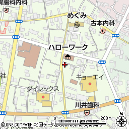 阿波舗道株式会社周辺の地図
