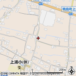 徳島県吉野川市鴨島町上浦381周辺の地図
