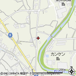 香川県観音寺市大野原町萩原822周辺の地図