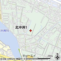 〒770-0872 徳島県徳島市北沖洲の地図