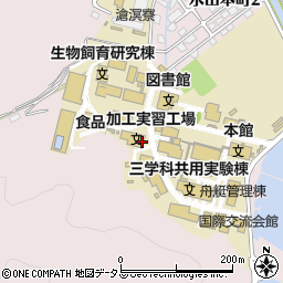 山口県下関市永田本町周辺の地図