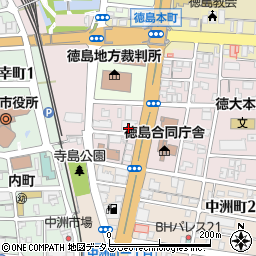 徳島県庁企業局　総合管理推進センター周辺の地図