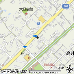 山口県防府市高井826-1周辺の地図