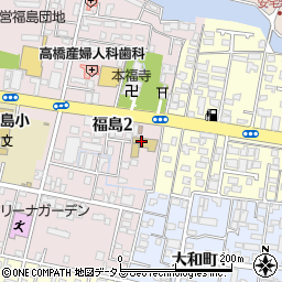 徳島市　渭東保育所周辺の地図