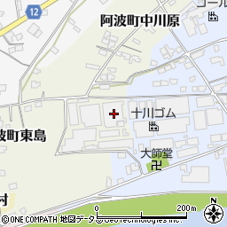 徳島県阿波市阿波町中川原12周辺の地図