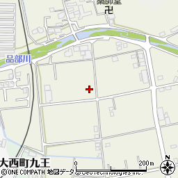 愛媛県今治市大西町紺原周辺の地図
