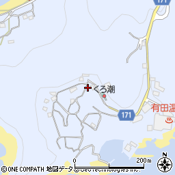 和歌山県有田市宮崎町1587-3周辺の地図
