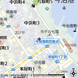 母恵夢中浜倉庫周辺の地図