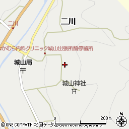 和歌山県有田郡有田川町二川422周辺の地図