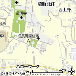 徳島県美馬市脇町大字北庄1319-1周辺の地図