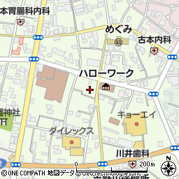 田村玉川堂周辺の地図