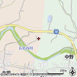 和歌山県有田郡有田川町市場380周辺の地図