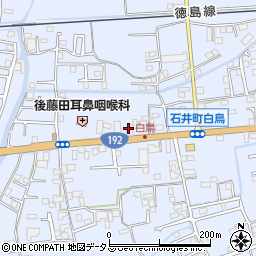 カラオケ サイン 石井店周辺の地図