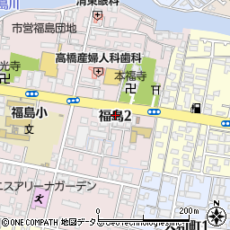 蜂須賀ビル周辺の地図
