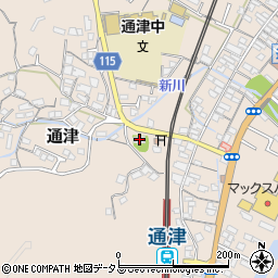 鉾八幡宮周辺の地図