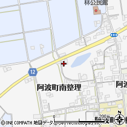 徳島県阿波市阿波町南整理200周辺の地図