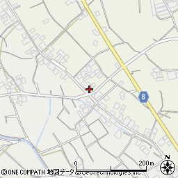 香川県観音寺市大野原町萩原1248-1周辺の地図