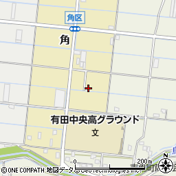 和歌山県有田郡有田川町角150周辺の地図