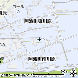 徳島県阿波市阿波町東川原58-1周辺の地図